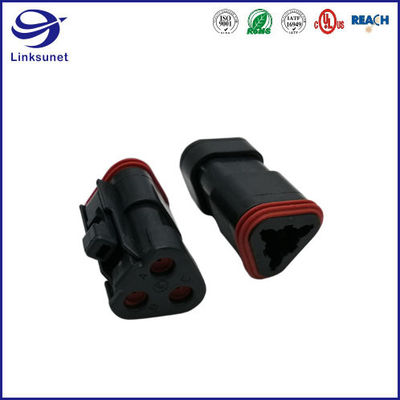 DT IP68 1.5 mm Plug PA TE Connectivity AMP Connectors for Refrigerator