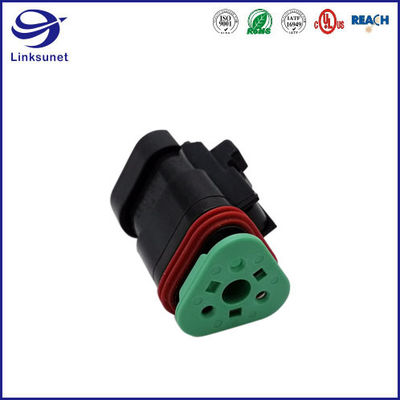 DT IP68 1.5 mm Plug PA TE Connectivity AMP Connectors for Refrigerator