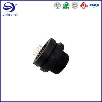 USB 2.0 Type A Panel Mount Circular Connector for Data transmission wire harness